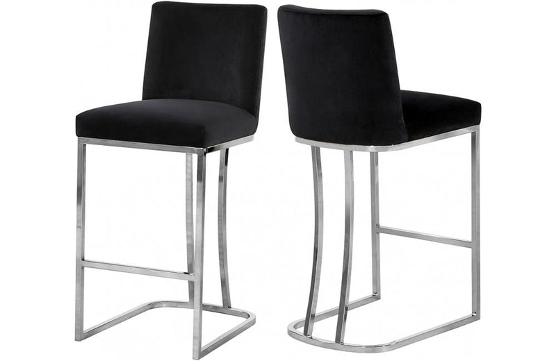 Abena Black Bar Stool