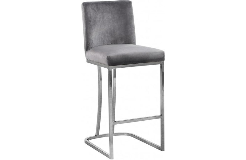 Abena Grey Bar Stool