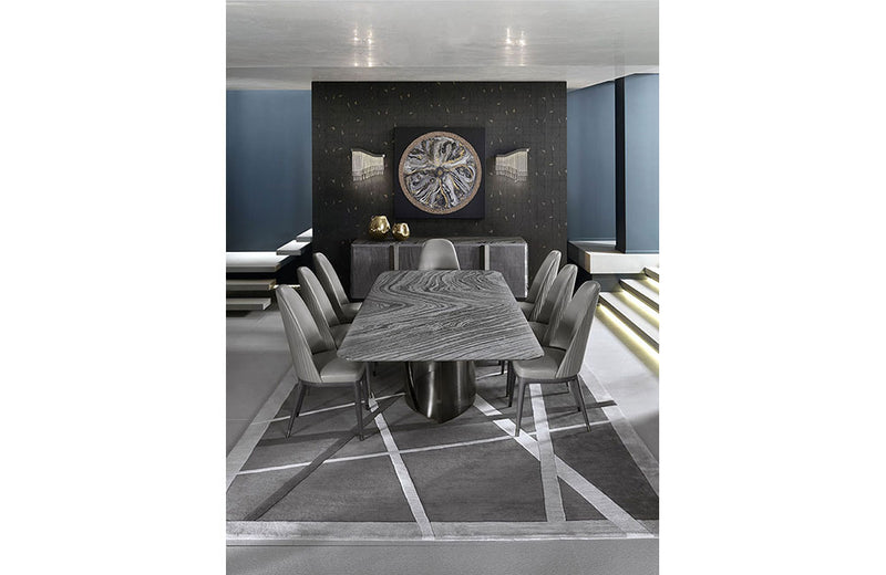 Mirage Marble Top Rectangular Table