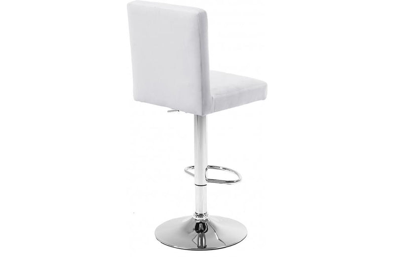 Abejundio White Bar Stool