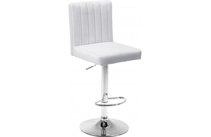 Abequa White Bar Stool