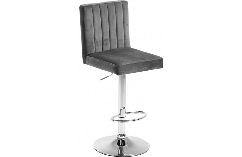 Abejundio Grey Bar Stool