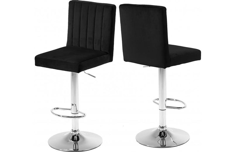 Abequa Black Bar Stool