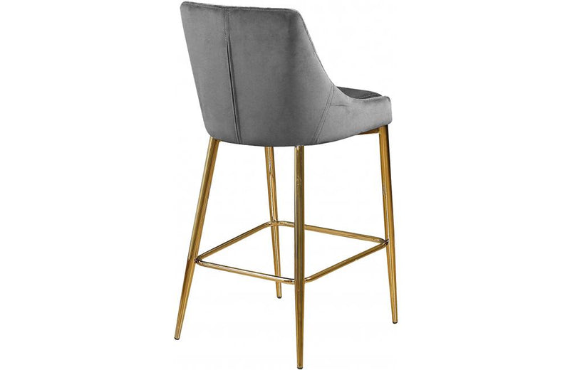 Babita Grey Bar Stool