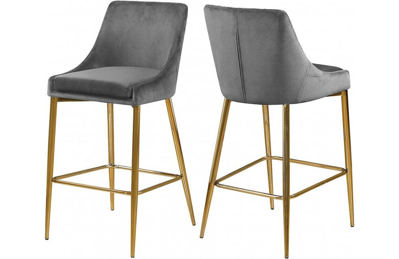 Babita Grey Bar Stool