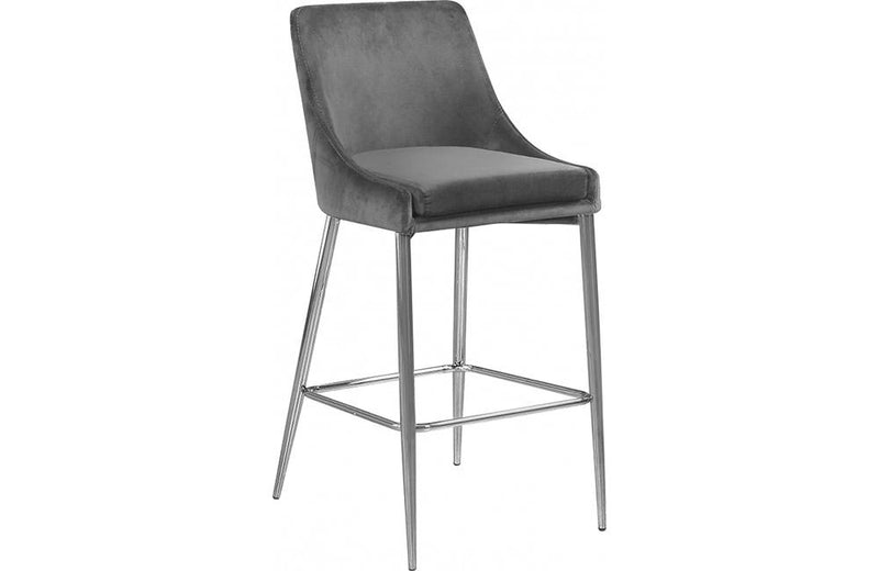 Baha Grey Bar Stool