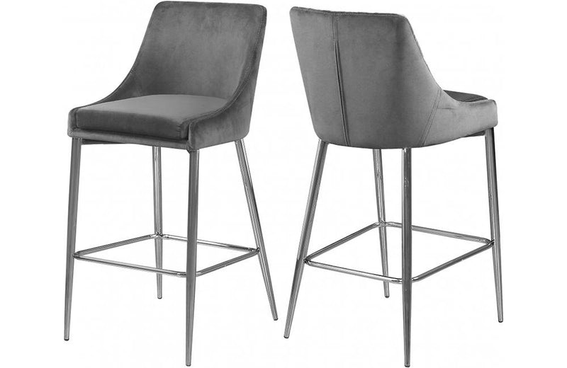 Baha Grey Bar Stool