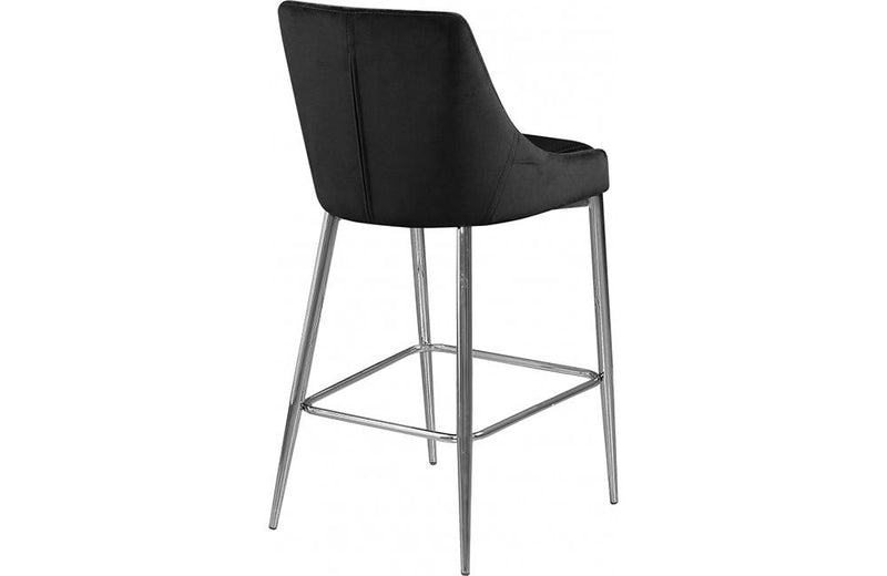 Baha Black Bar Stool