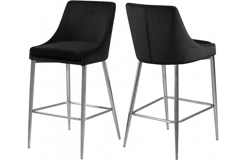 Baha Black Bar Stool