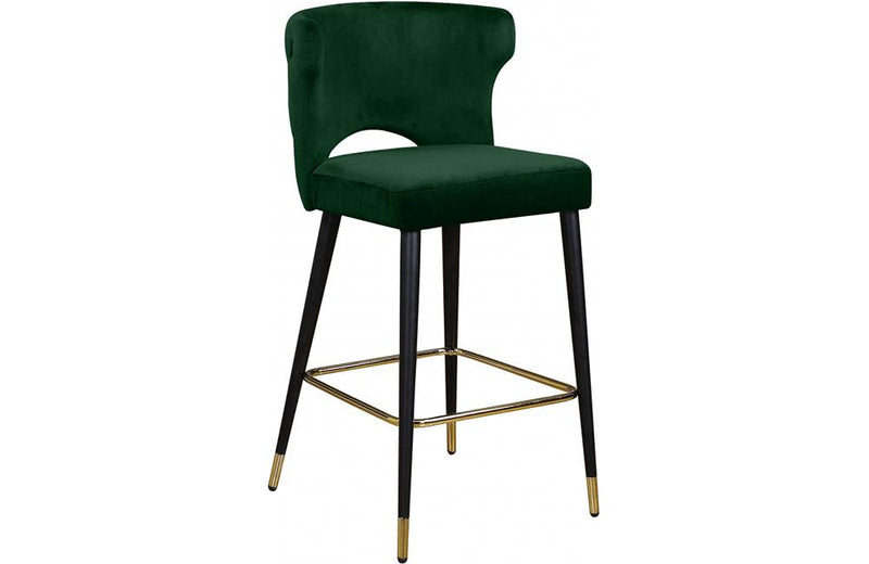 Bahati Green Bar Stool