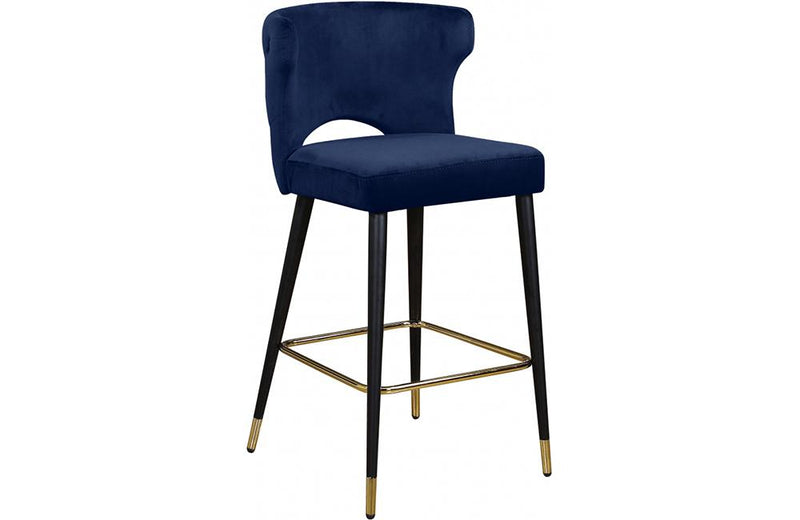 Bahati Navy Bar Stool