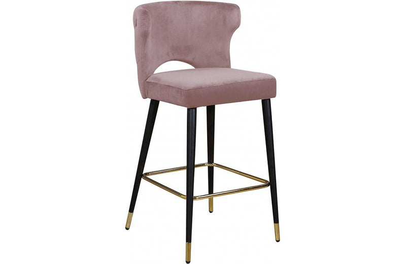 Bahati Pink Bar Stool