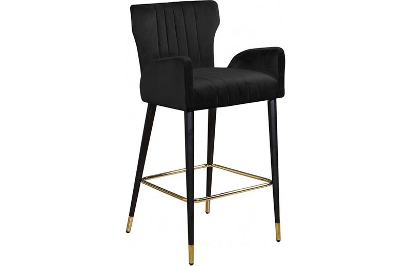 Bacchus Black Bar Stool