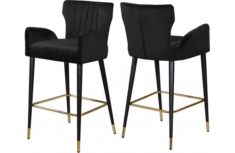 Bacchus Black Bar Stool