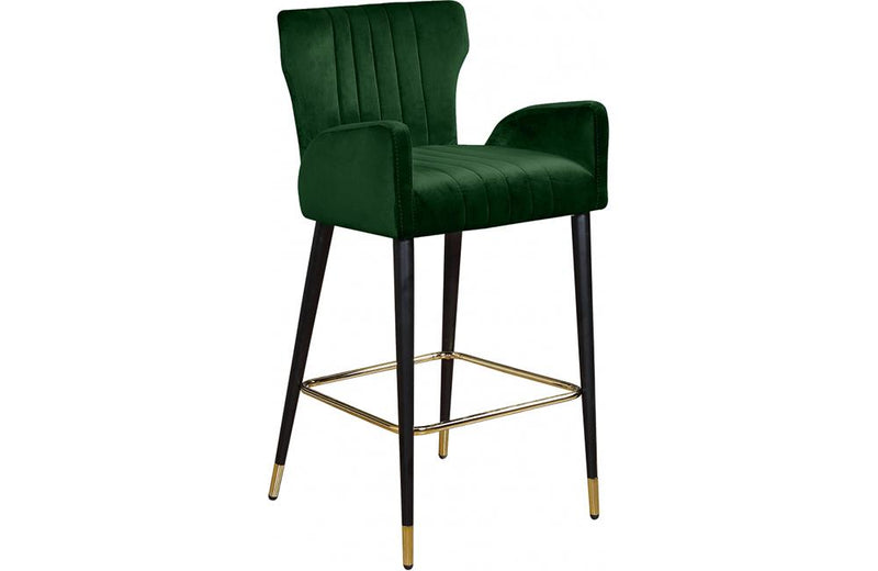 Bacchus Green Bar Stool