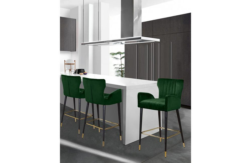 Bacchus Green Bar Stool