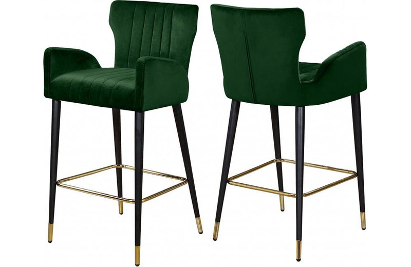 Bacchus Green Bar Stool