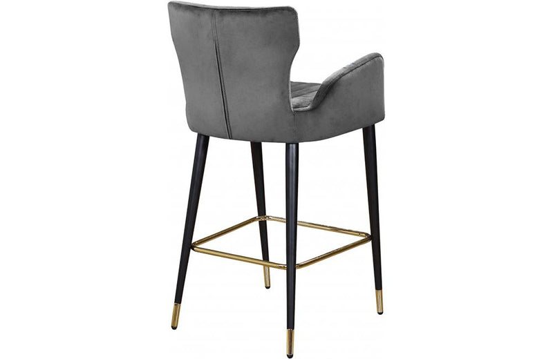 Bacchus Grey Bar Stool