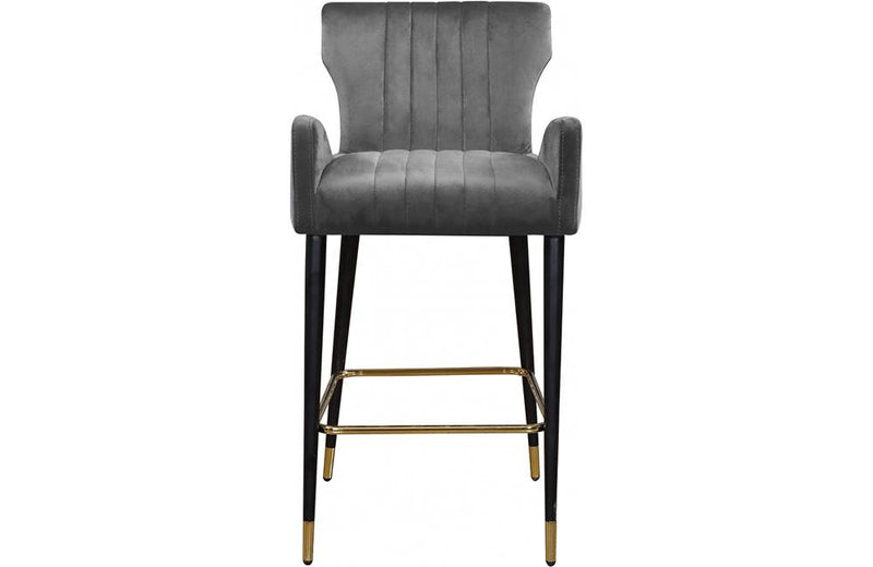 Bacchus Grey Bar Stool