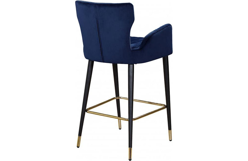 Bacchus Navy Bar Stool