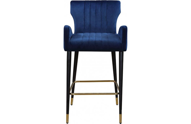 Bacchus Navy Bar Stool