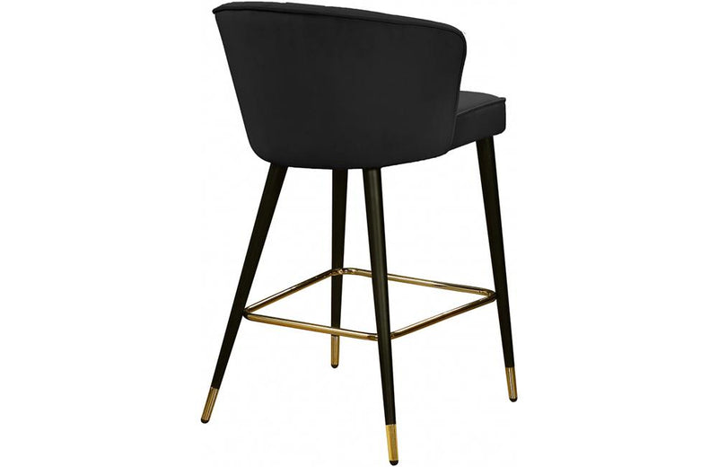 Bairbre Black Bar Stool