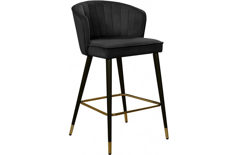 Bairbre Black Bar Stool