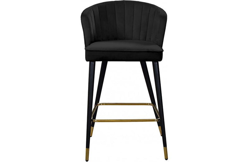 Bairbre Black Bar Stool