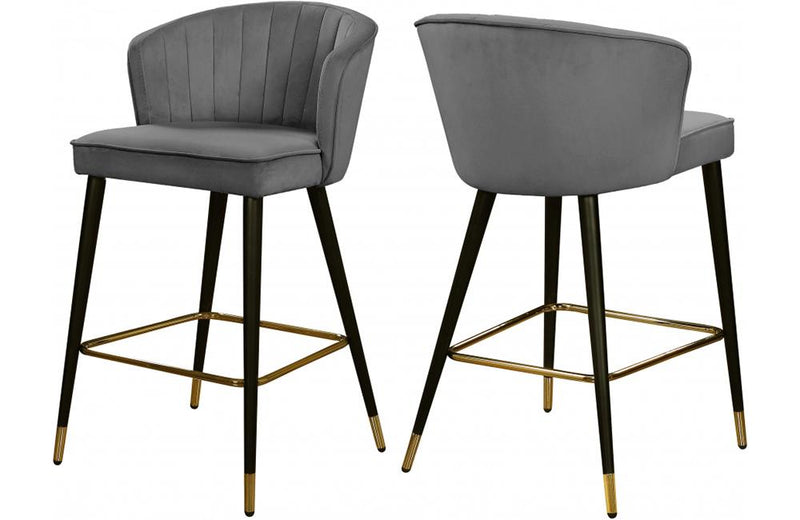 Bairbre Grey Bar Stool