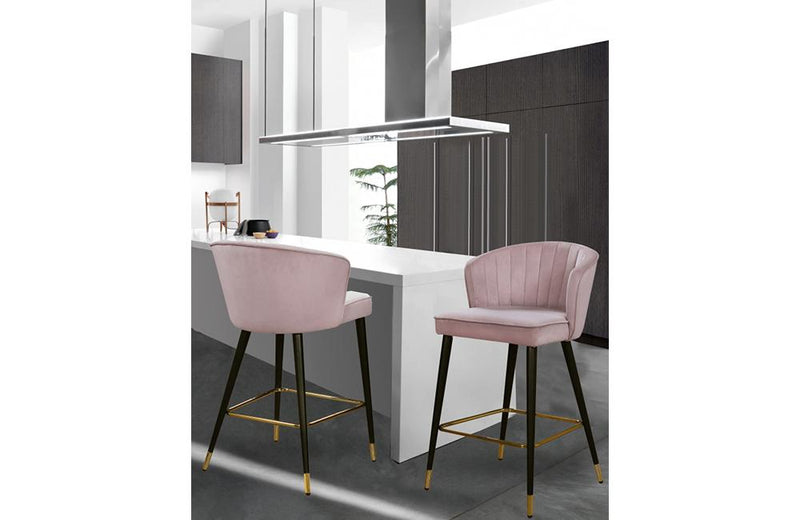 Bairbre Pink Bar Stool