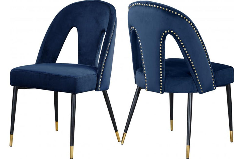 Aada Navy Dining Chair