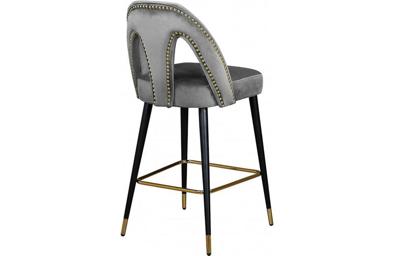 Balbina Grey Bar Stool