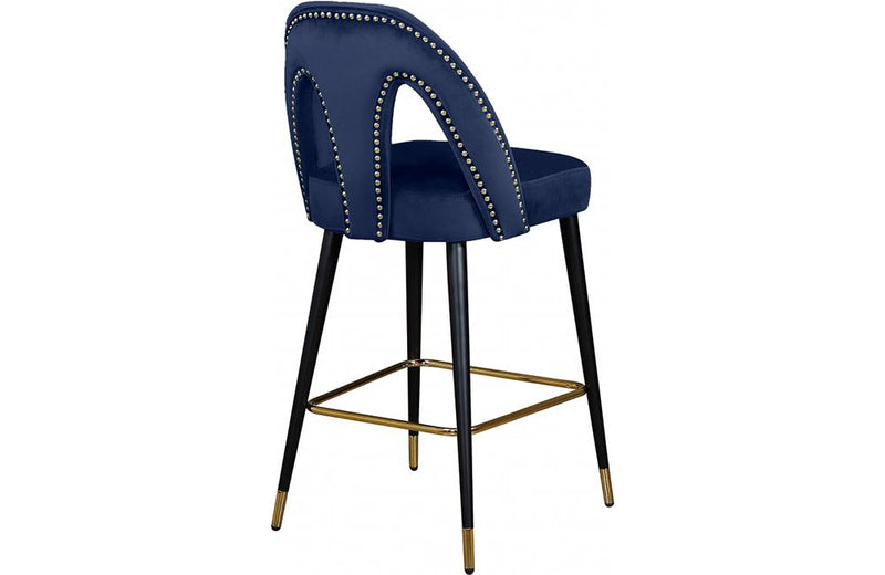 Balbina Navy Bar Stool