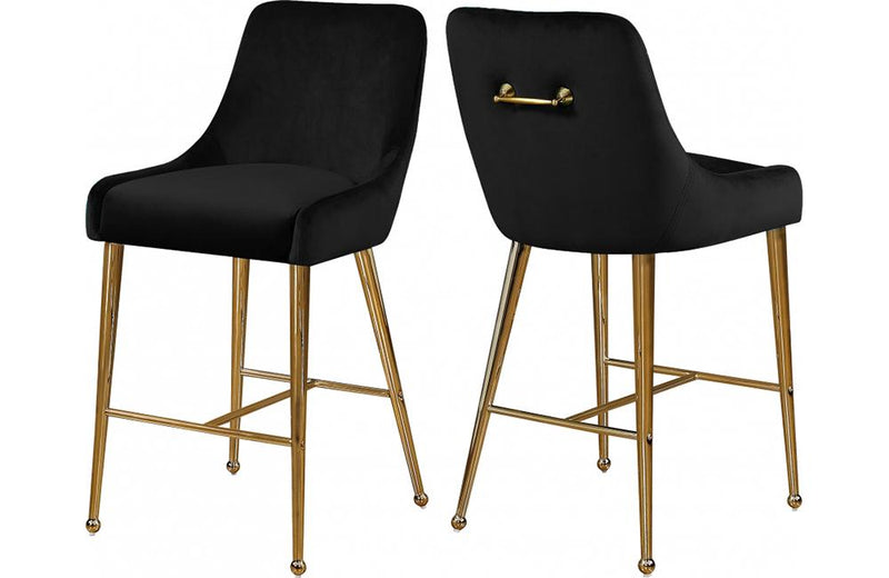 Abhainn Black Bar Stool