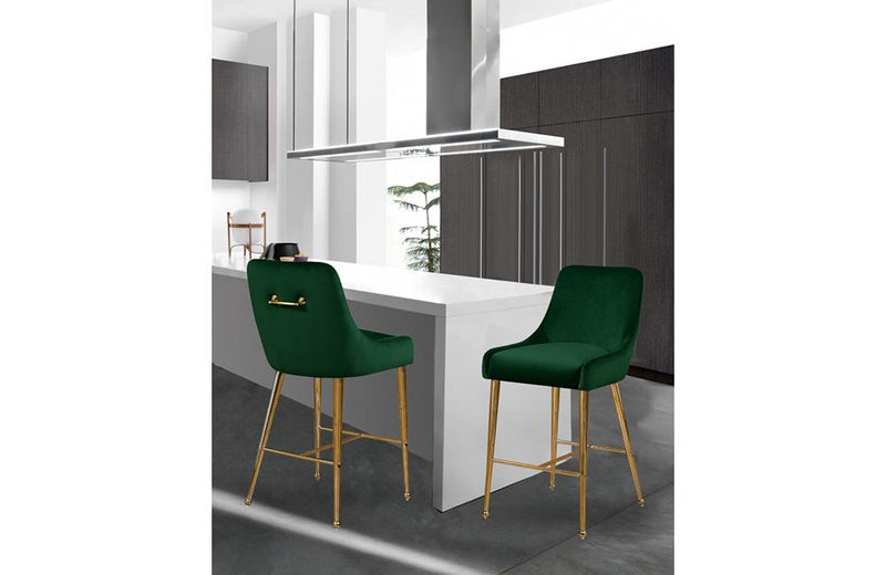 Abhainn Green Bar Stool