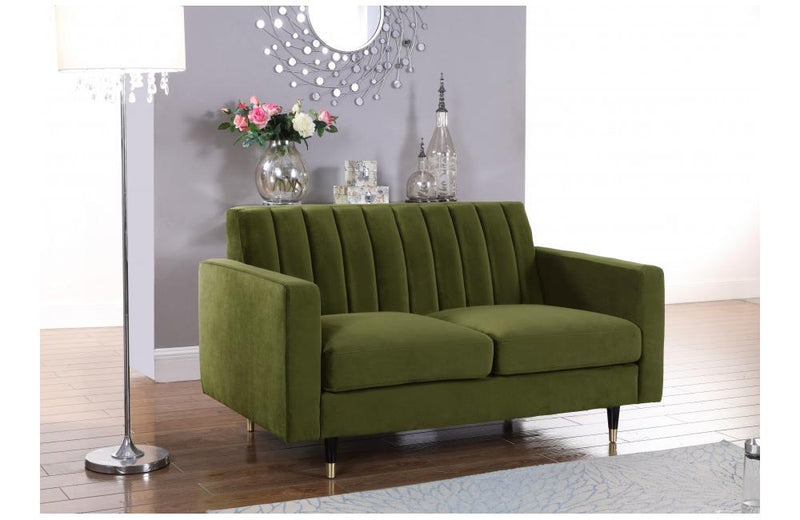 Esther Olive Love Seat