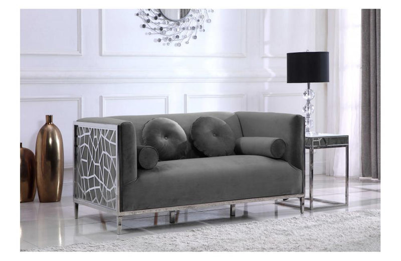 Parkin Grey Love Seat