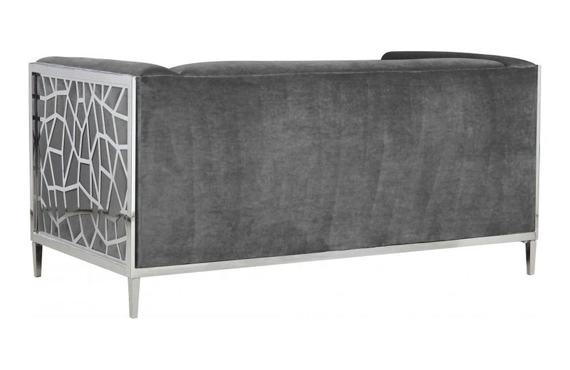 Parkin Grey Love Seat