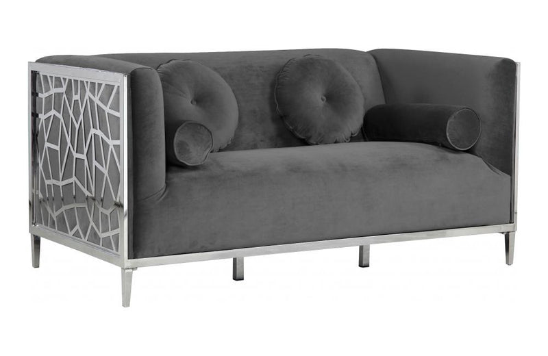 Parkin Grey Love Seat