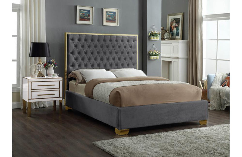 Dagmar Grey Bed