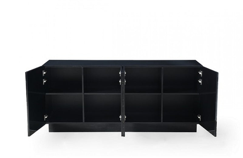 Modrest Jonah Modern Black and Gold Buffet