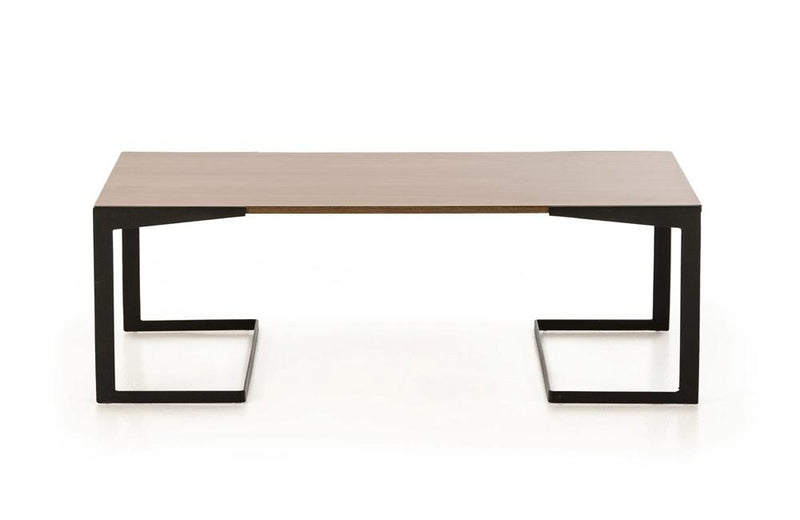 Garrison Modern Walnut Coffee Table