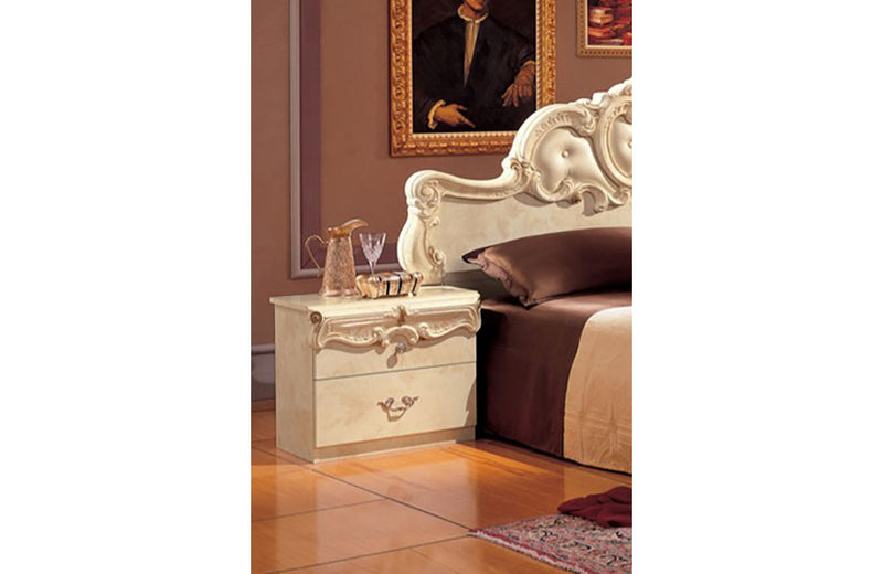 Barocco Ivory Nightstand