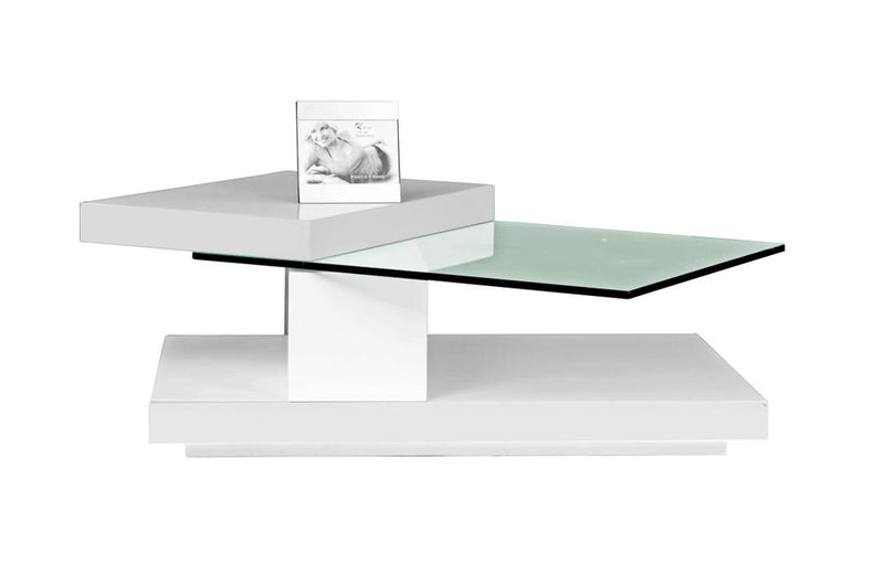 Demetios Coffee Table  White