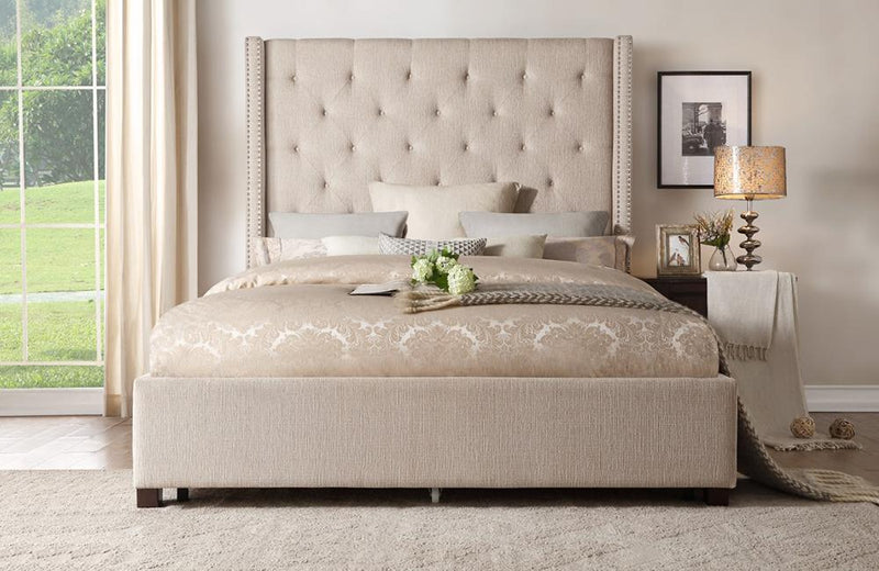 Zenna Beige Bed