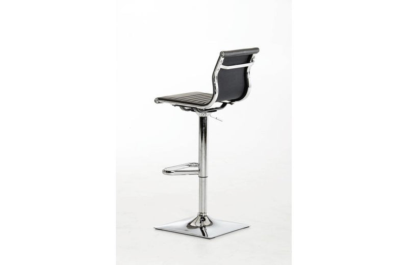 Mari Modern Black Leatherette Bar Stool