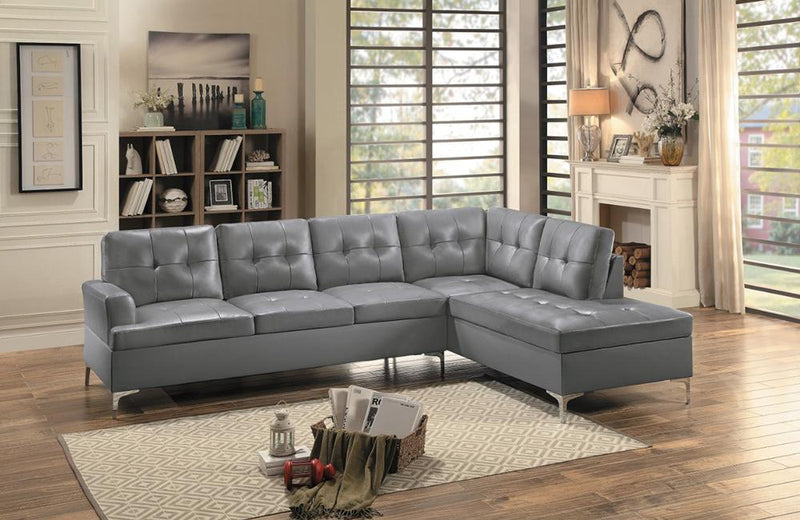 Brenton Gray Sectional Sofa