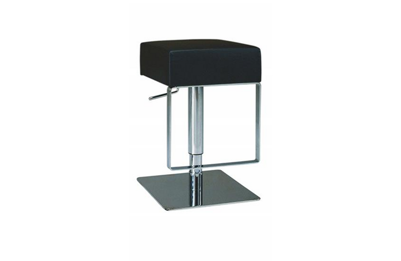 Natalie Pneumatic Swivel Stool Black