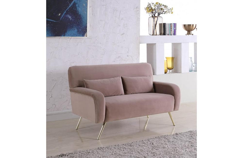 Melody Pink Loveseat