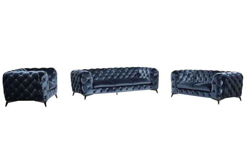 Knox Loveseat Blue